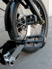 1610-0145 - JOKER MACHINE Serrated Brake Cover - Black 08-58-1