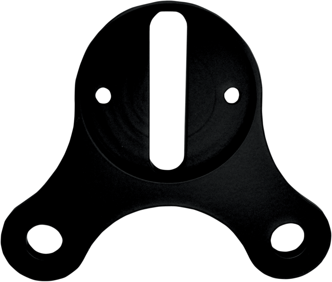 2210-0267 - DRAG SPECIALTIES Flat Mini Gauge Mount - Flat Black - For 2.4" Diameter 2210-0267