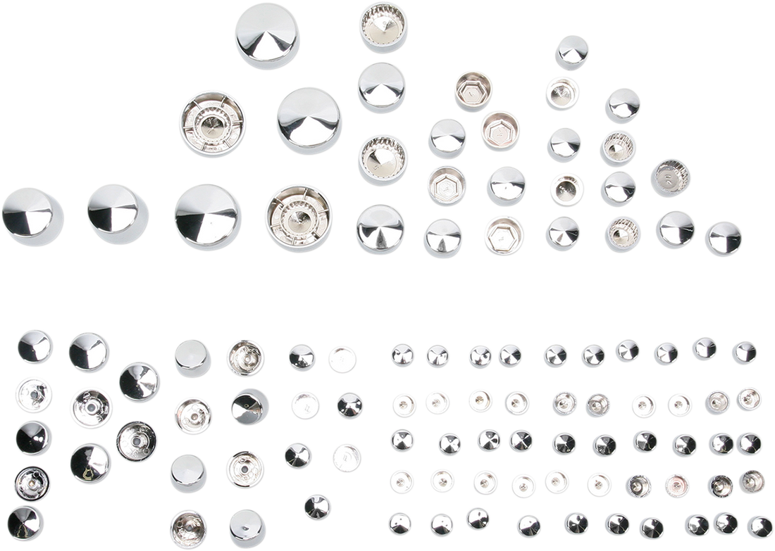 2401-0690 - DRAG SPECIALTIES Cover Bolt - Chrome 352104