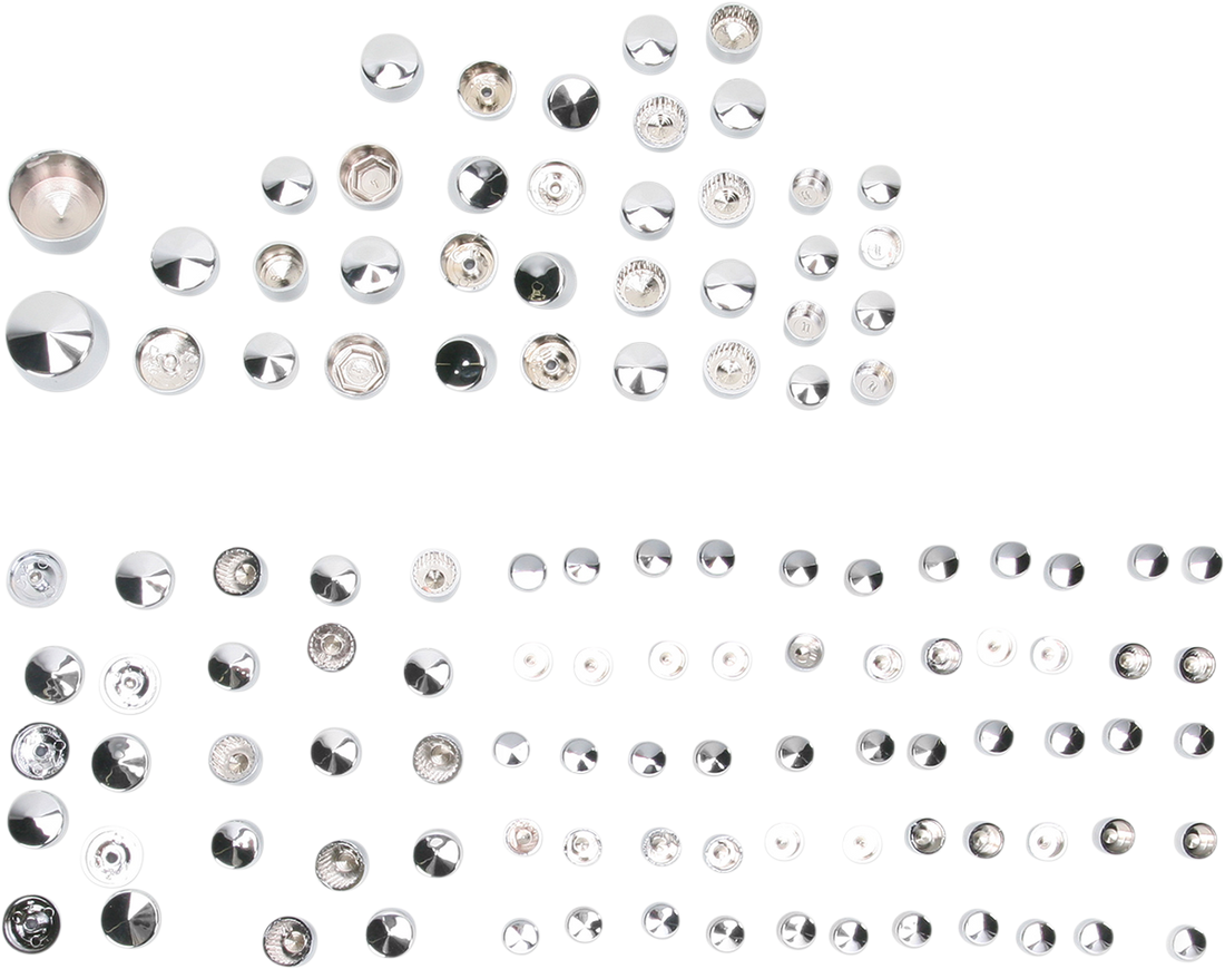 2401-0694 - DRAG SPECIALTIES Cover Bolt - Chrome 352112