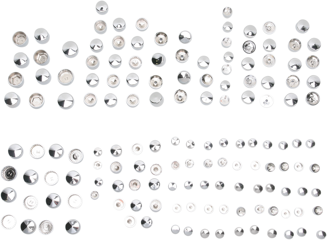 2401-0695 - DRAG SPECIALTIES Cover Bolt - Chrome 352114