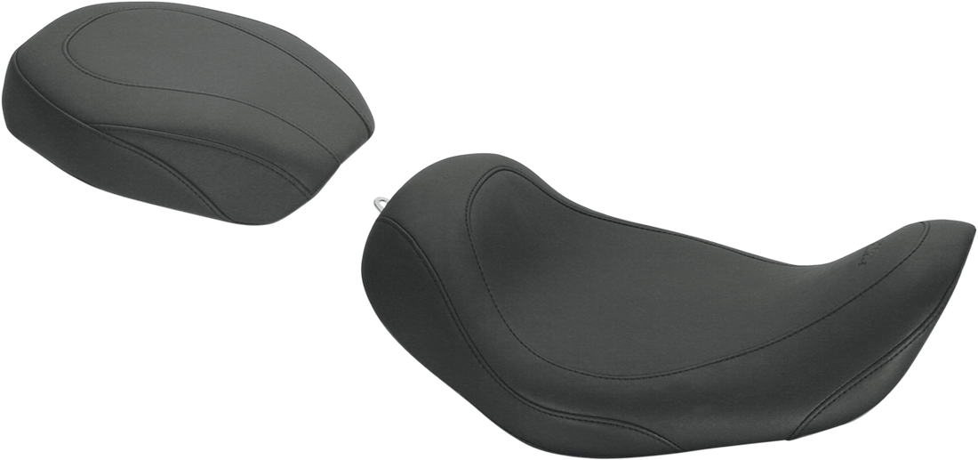 0803-0391 - MUSTANG Seat - Wide Tripper* Solo - without Backrest - Smooth - Black 76700