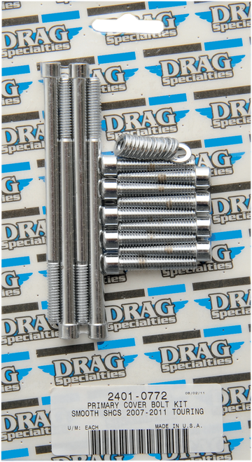 2401-0772 - DRAG SPECIALTIES Smooth Primary Bolt Kit - Touring MK673S