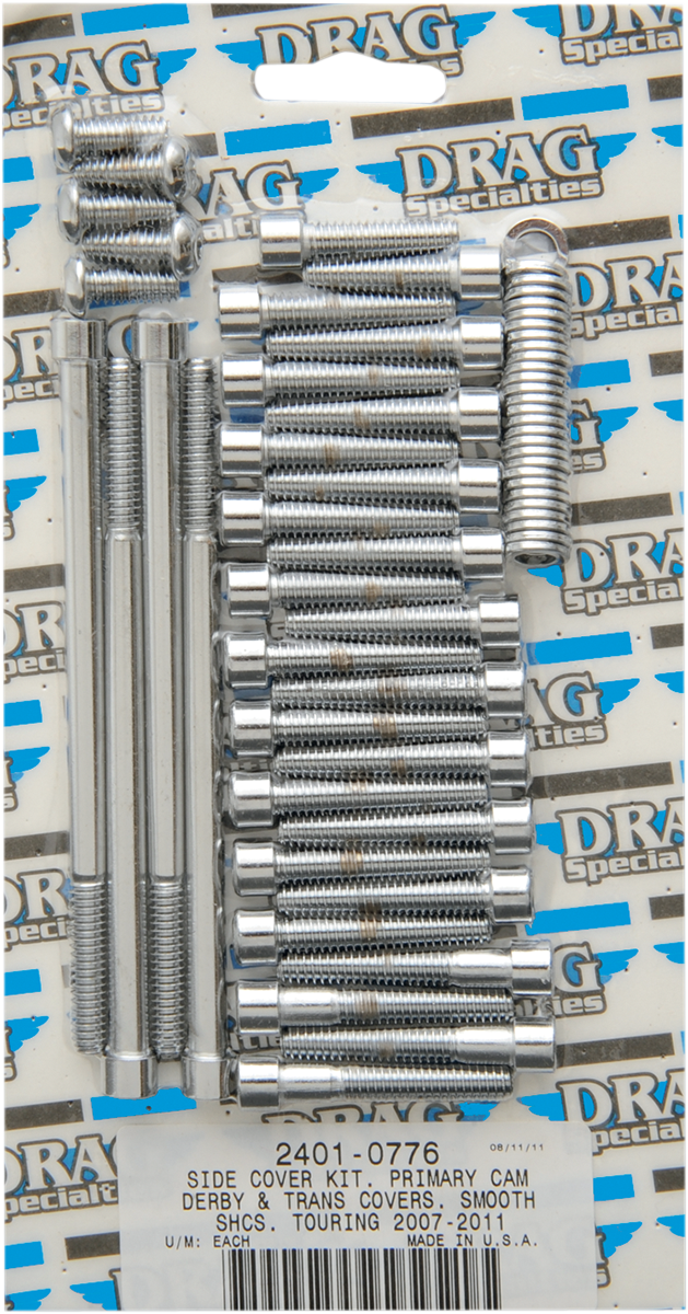 2401-0776 - DRAG SPECIALTIES Smooth Transmission Bolt Kit - Touring MK696S