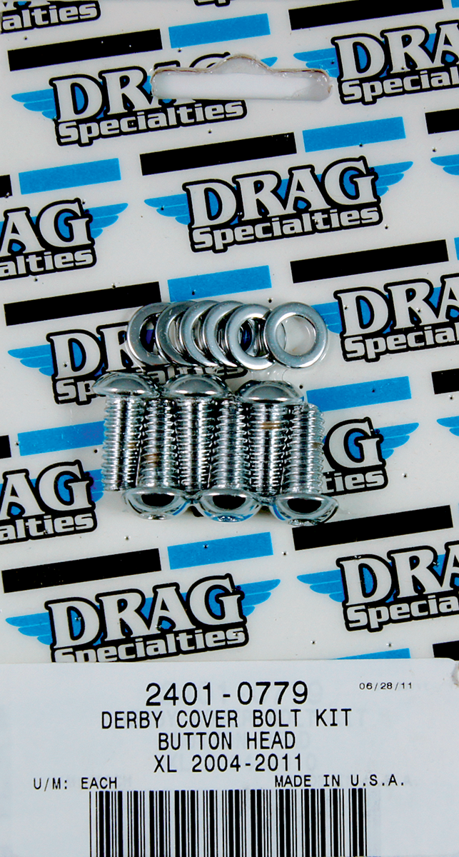 2401-0779 - DRAG SPECIALTIES Derby Torx Bolt Kit - XL MK686
