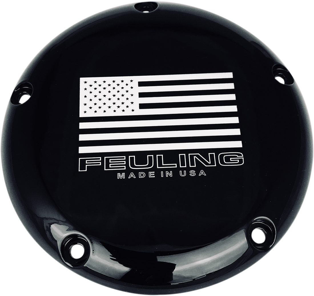 1107-0616 - FEULING OIL PUMP CORP. American Derby Cover - Black 9162