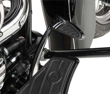 1610-0198 - PERFORMANCE MACHINE (PM) Rear Brake Lever - '08-'13 FLH - Black 0032-1081-BM