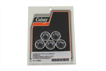 9835-8 - Chrome Countersunk Washer Set 5/16