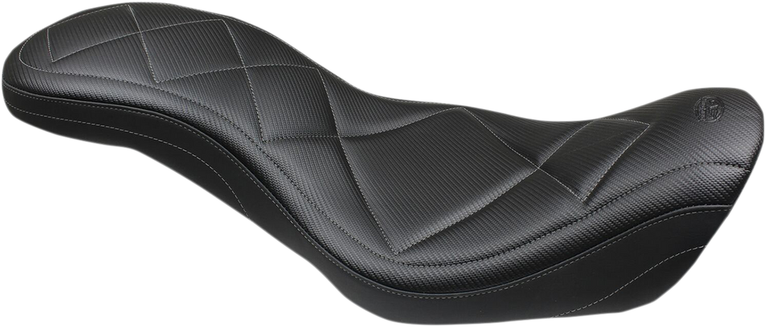 0803-0577 - MUSTANG Super Tripper Seat - Carbon - Dyna 75229