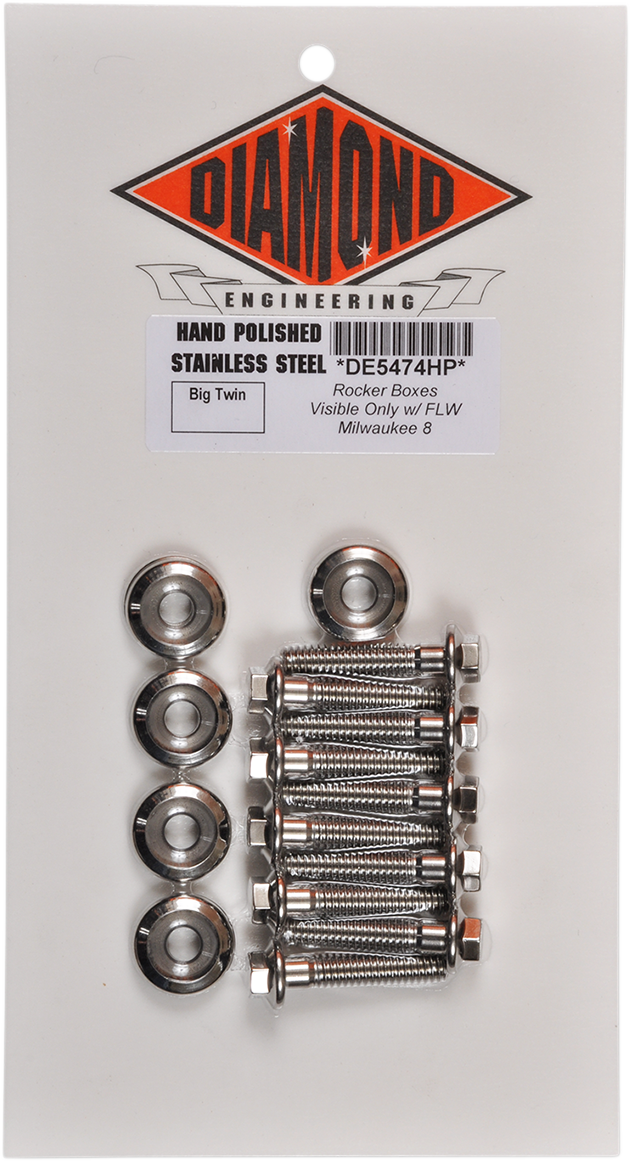 2401-1143 - DIAMOND ENGINEERING Rocker Cover Bolt Kit - M8 DE5474HP