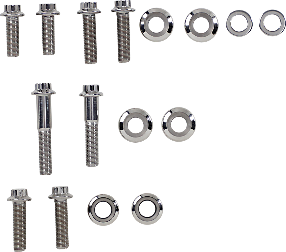 2401-1185 - DIAMOND ENGINEERING 12-Point Motor Mount Bolt Kit - FL/X '18+ PB931S