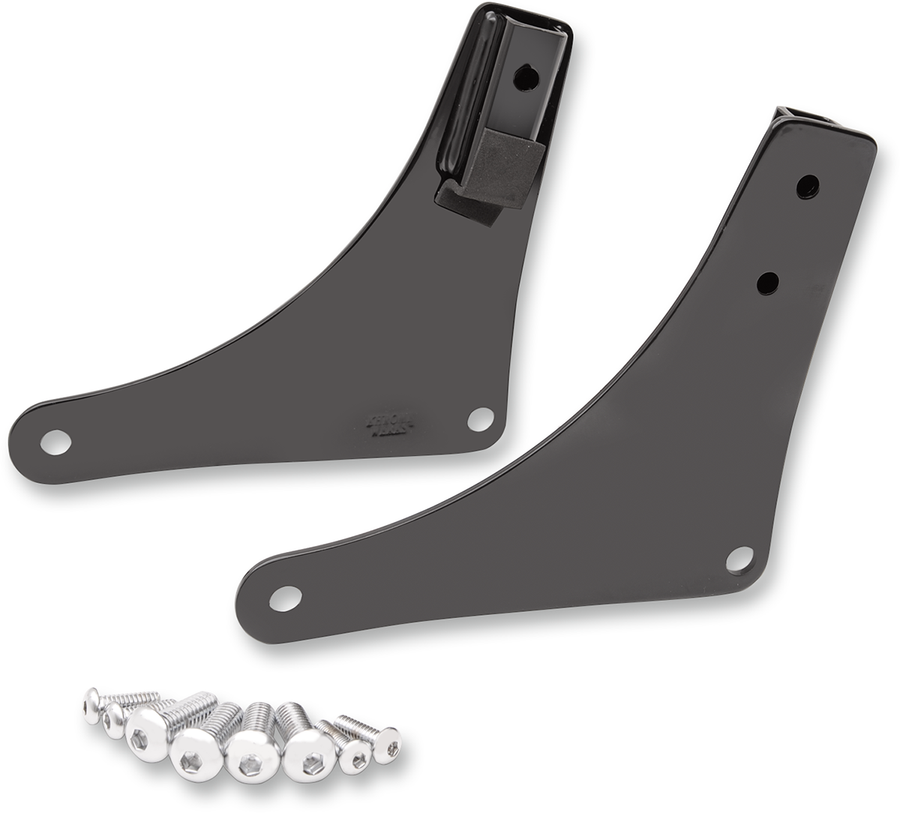 1504-0091 - KHROME WERKS Side Plates - Black - FLS/FXS 263860