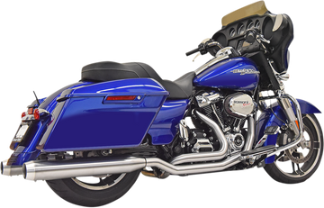 1800-2474 - BASSANI XHAUST True Dual Exhaust - Stainless Steel - M8 1F66SS