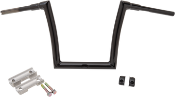0601-5200 - TODD'S CYCLE Handlebar - 1-1/2" Strip - Touring - 12" - Gloss Black 0601-5200