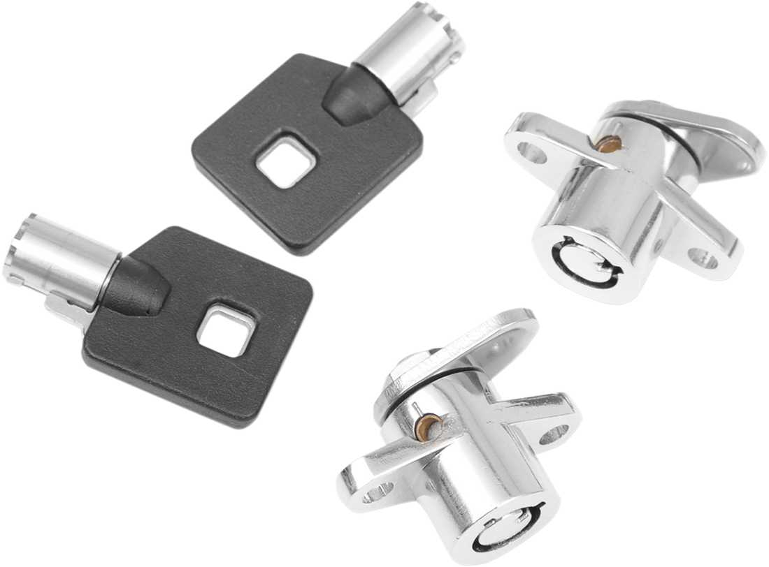 3501-0867 - DRAG SPECIALTIES Saddlebag Replacement Lock Kit S77-0145-ADDS
