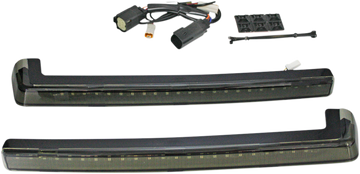 2040-2502 - CUSTOM DYNAMICS LED Run/Brake/Turn Tour-Pak? Arms - Smoke Lens - 14+ PB-TP-ARM-14S