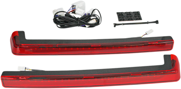2040-2505 - CUSTOM DYNAMICS LED Run/Brake/Turn Tour-Pak? Arms - Red Lens - '06-'13 PB-TP-ARM-TPCR