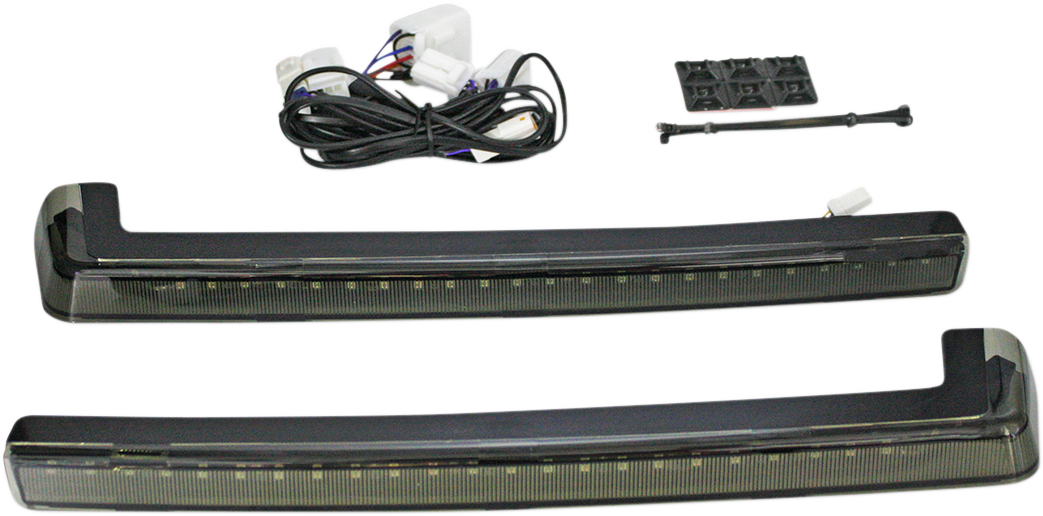 2040-2506 - CUSTOM DYNAMICS LED Run/Brake/Turn Tour-Pak? Arms - Smoke Lens - '06-'13 PB-TP-ARM-TPCS