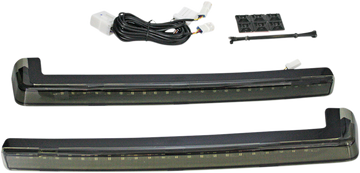 2040-2504 - CUSTOM DYNAMICS LED Run/Brake Tour-Pak? Arms - Smoke Lens - '06-'13 PB-TP-ARM-13S