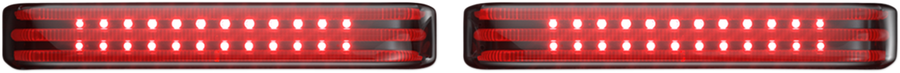 2040-2580 - CUSTOM DYNAMICS Saddlebag LED Lights - Sequential - Black/Smoke PB-SBSEQ-SS6-BS