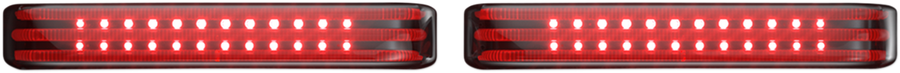 2040-2582 - CUSTOM DYNAMICS Saddlebag LED Lights - Sequential - Chrome/Smoke PB-SBSEQ-SS6-CS