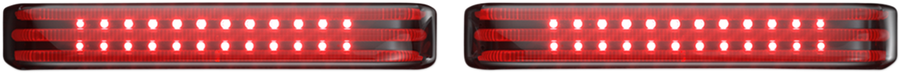 2040-2584 - CUSTOM DYNAMICS Saddlebag LED Lights - Sequential - Black/Smoke PB-SBSEQ-SS8-BS
