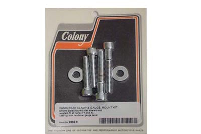 9962-6 - Allen Handlebar Clamp and Gauge Mount Kit