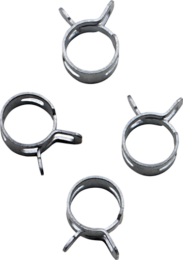 2401-1281 - ALL BALLS Refill Kit - Wire Clamp - Silver - 4-Pack FS00043