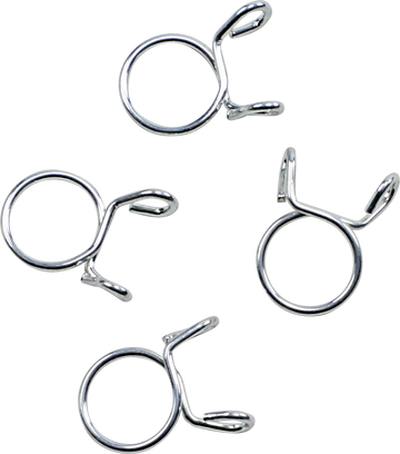 2401-1282 - ALL BALLS Refill Kit - Wire Clamp - Silver - 4-Pack FS00044