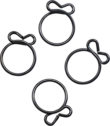 2401-1285 - ALL BALLS Refill Kit - Wire Clamp - Black - 4-Pack FS00047