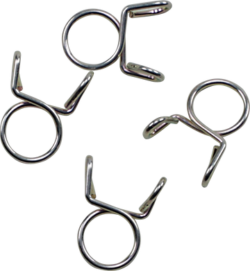 2401-1287 - ALL BALLS Refill Kit - Wire Clamp - Silver - 4-Pack FS00049
