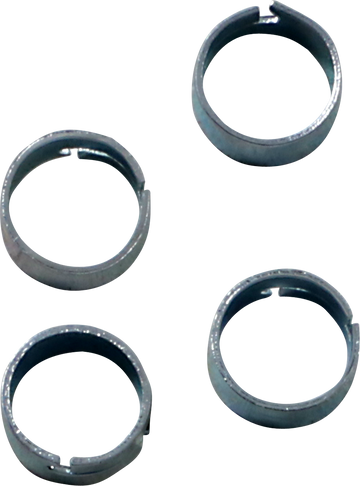 2401-1298 - ALL BALLS Refill Kit - Wire Clamp - Silver - Band - 4-Pack FS00060