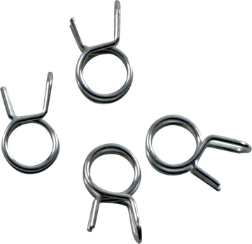 2401-1304 - ALL BALLS Refill Kit - Wire Clamp - Silver - 4-Pack FS00066