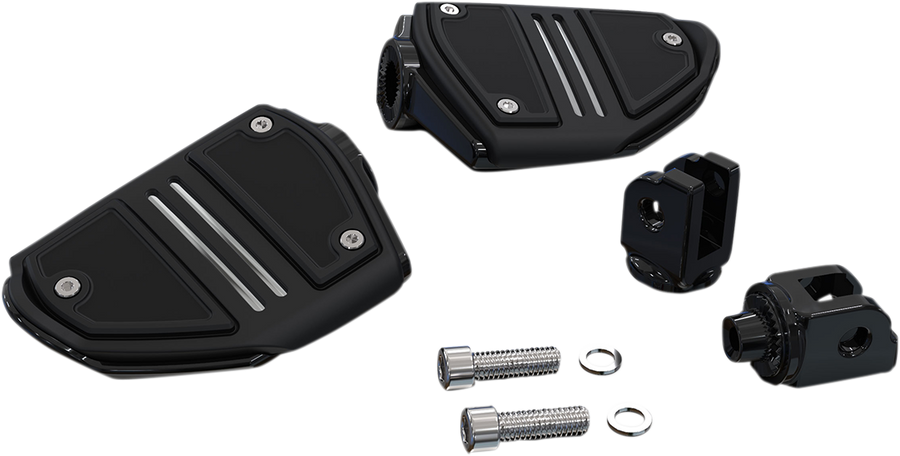 1620-2060 - CIRO Twin Rail Footpeg - Black - Softail 61427