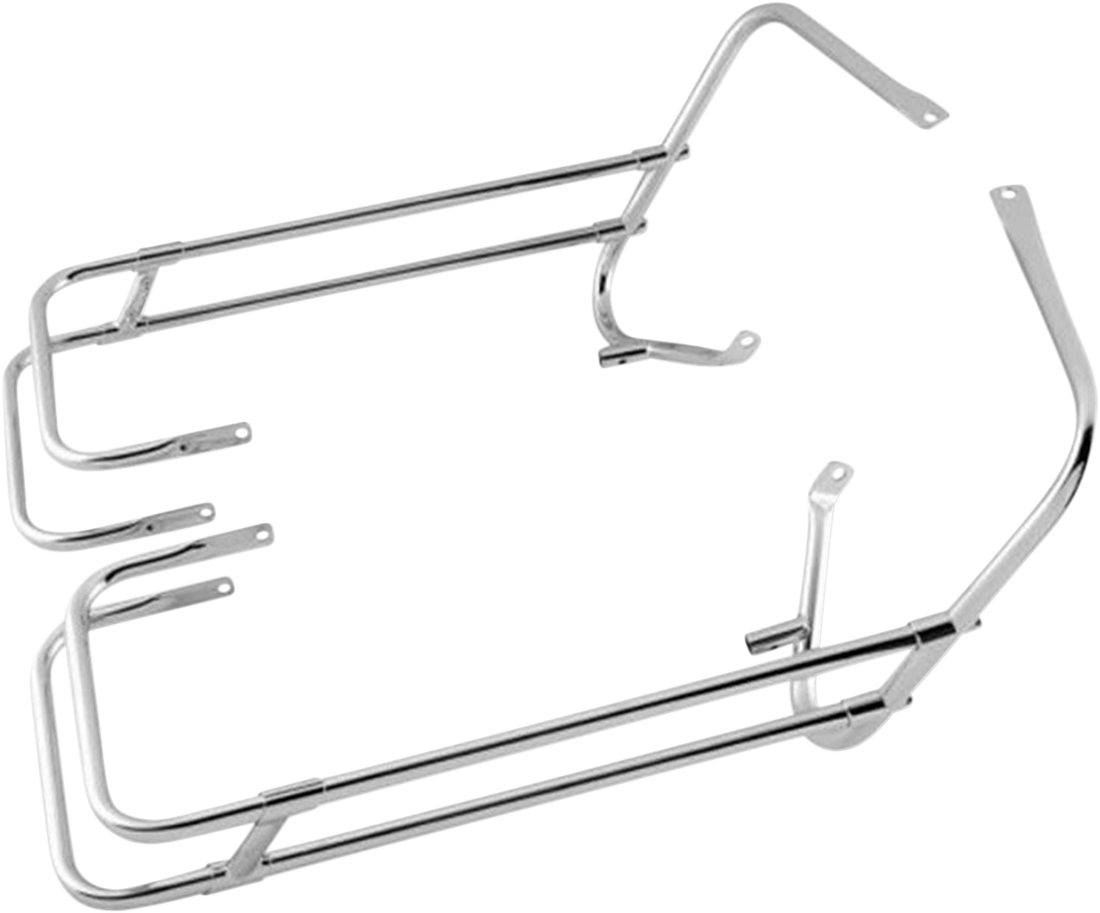 3501-1249 - DRAG SPECIALTIES Saddlebag Rail - Chrome - FLT '97 - '08 21042